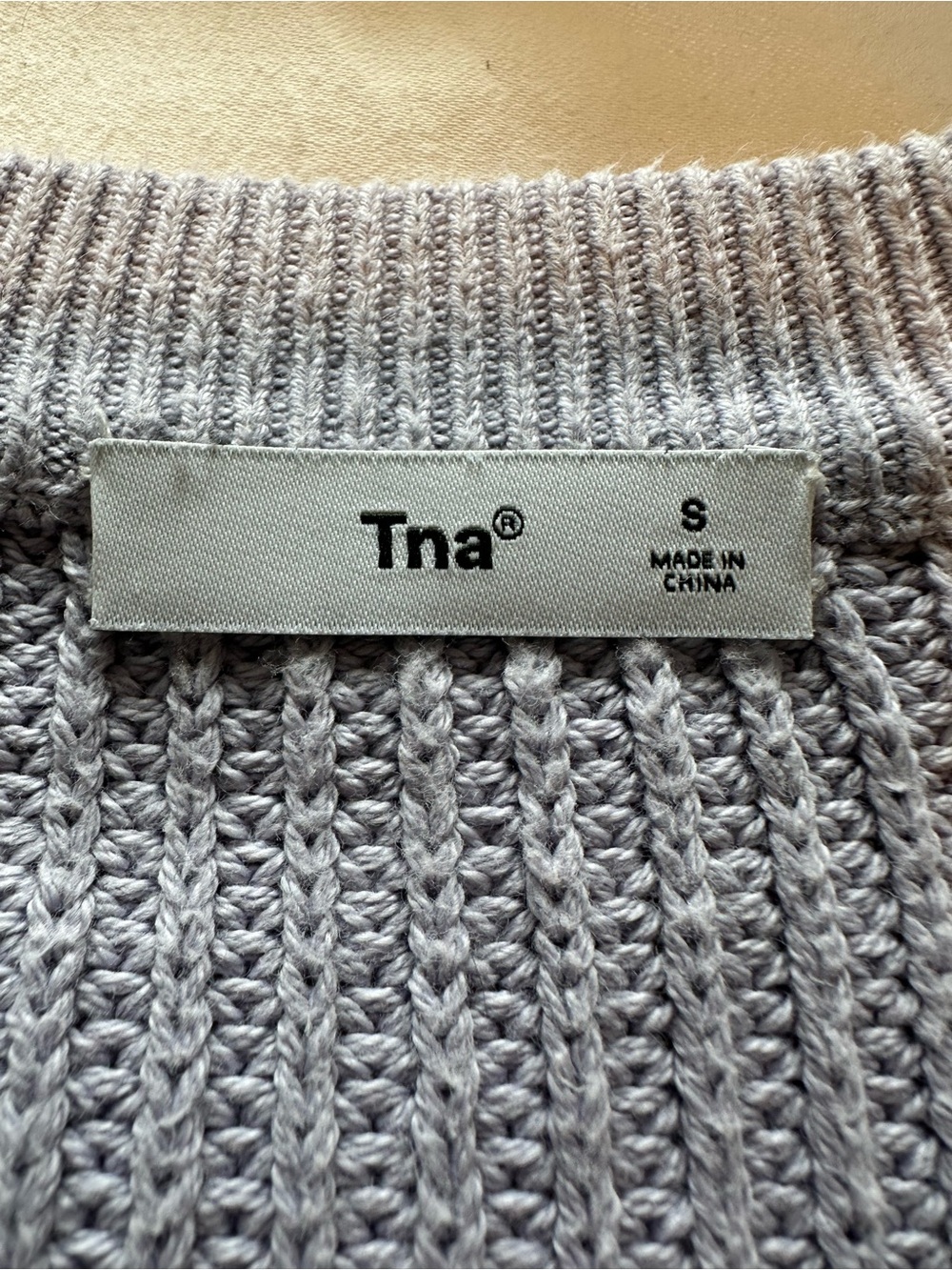 TNA Oversized V-Neck Knit Sweater - Picture 2 of 6
